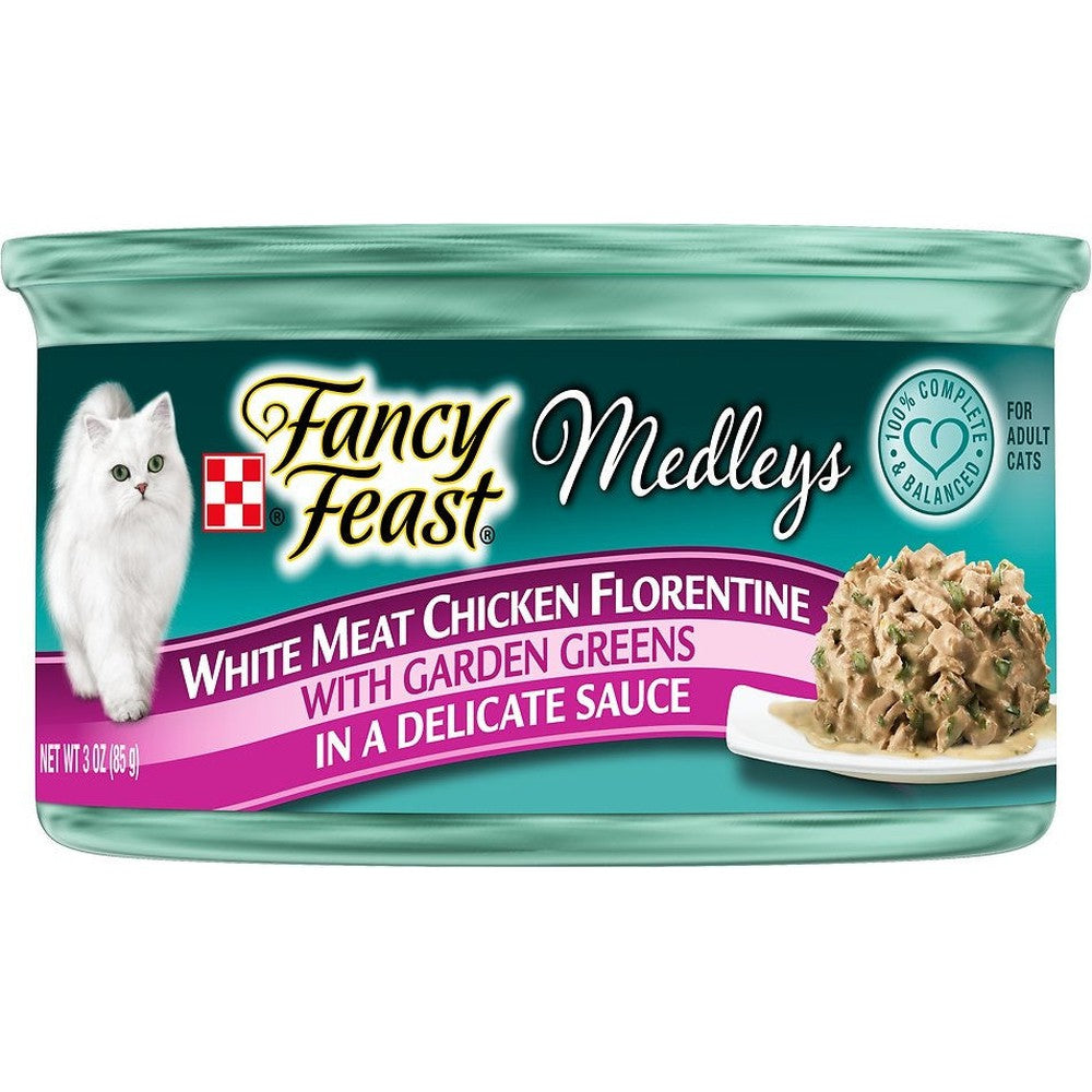 Fancy Feast Elegant Medleys Chicken Florentine Canned Cat Food