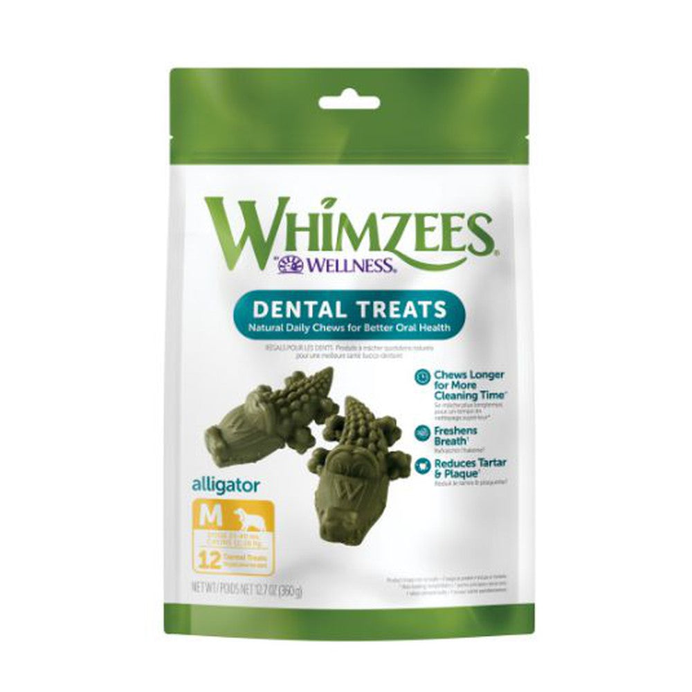 Whimzees Alligator Dental Dog Treats