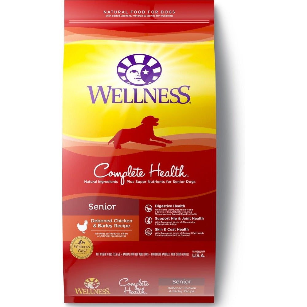 Wellness Complete Health Natural Senior Health Chicken Recipe Dry Dog Food