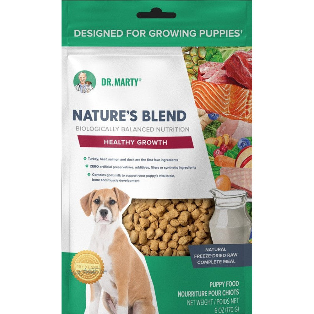 Dr. Marty Nature's Blend for Puppies Freeze Dried Raw Dog Food