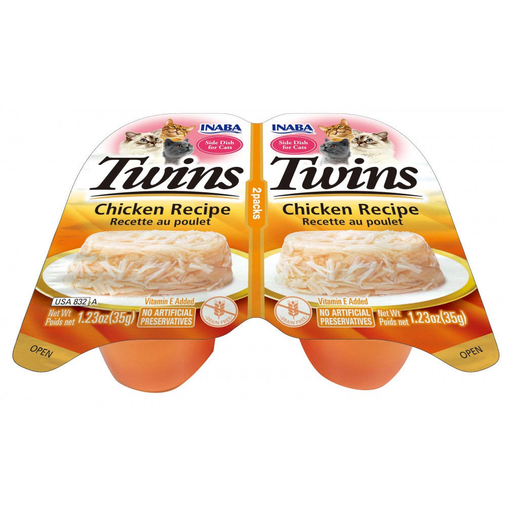 Inaba Cat Twin Cups Chicken Recipe Cat Food Topper