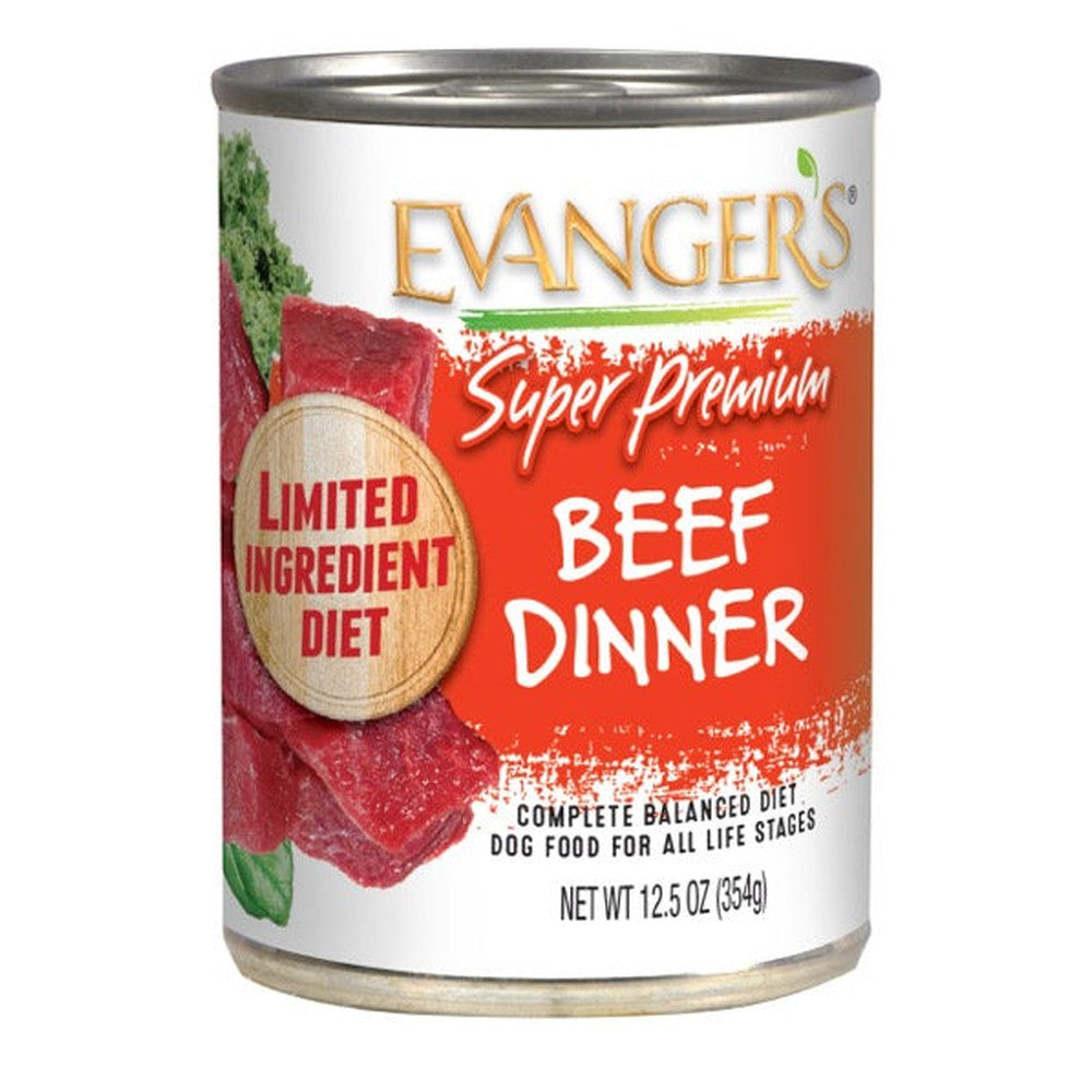 Evangers Super Premium Beef Dinner Canned Dog Food