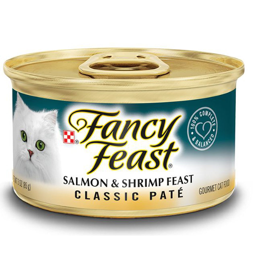 Fancy Feast Classic Salmon and Shrimp Canned Cat Food