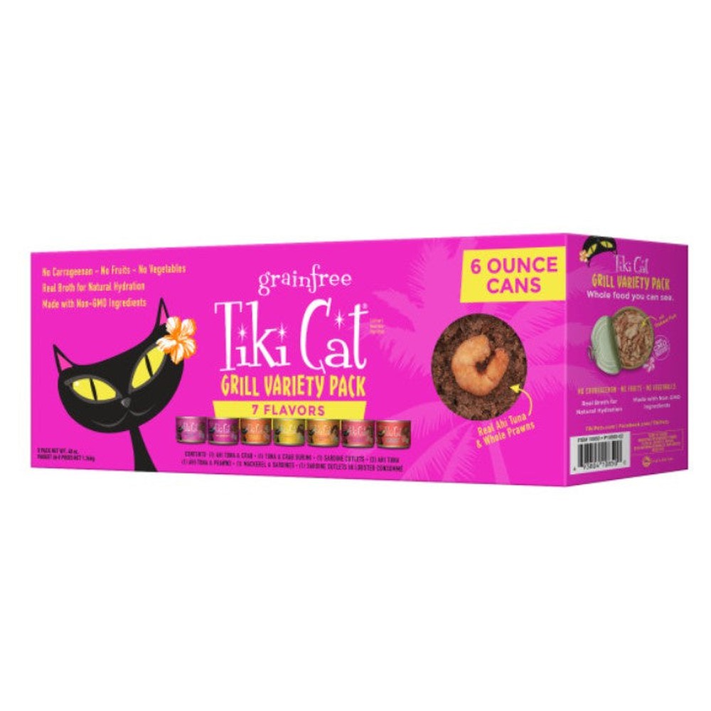 Tiki Cat Grill Wet Variety Canned Cat Food