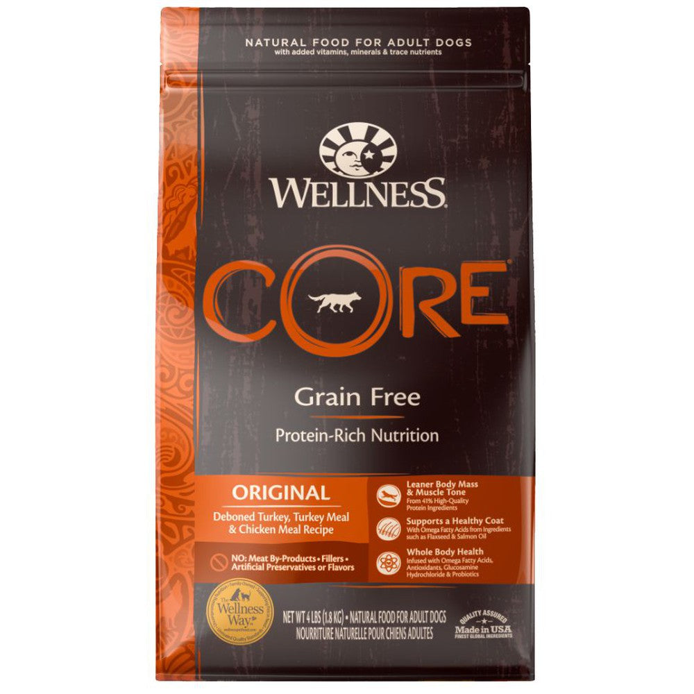 Wellness CORE Natural Grain Free Original Turkey & Chicken Recipe Dry Dog Food