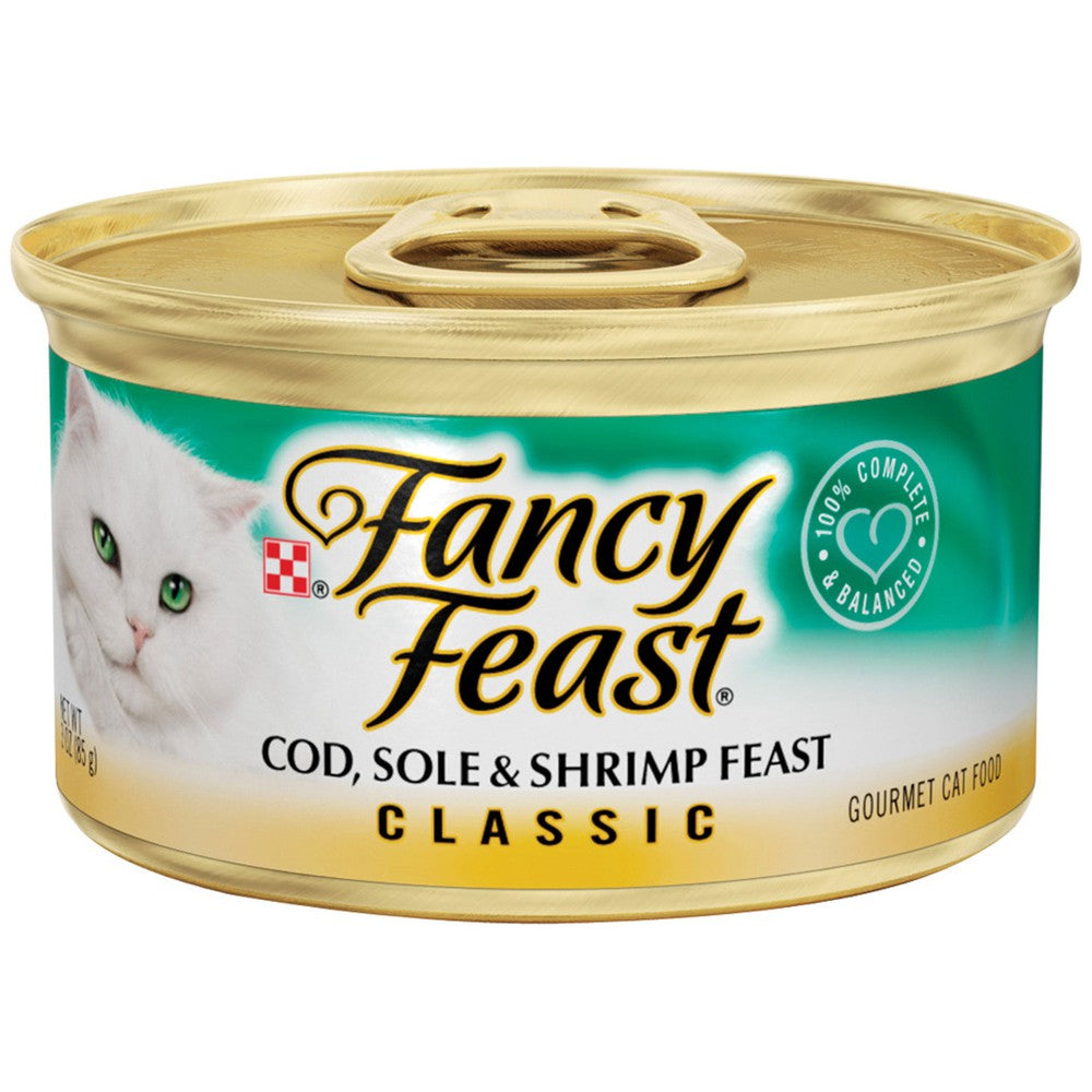 Fancy Feast Cod, Sole and Shrimp Canned Cat Food