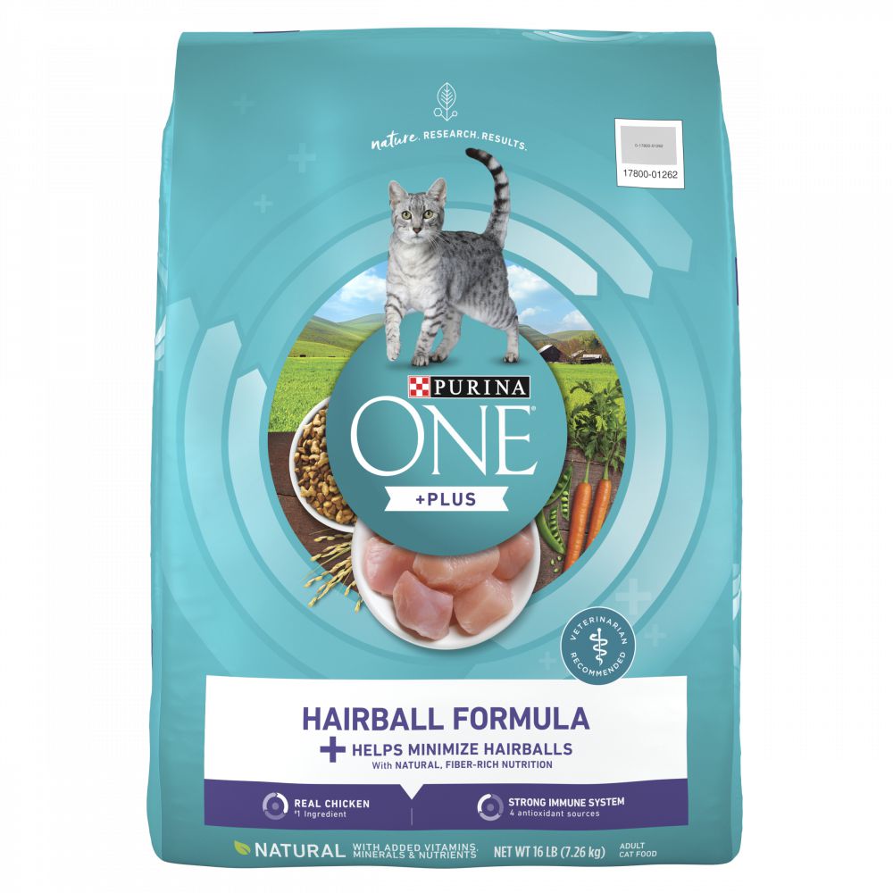 Purina ONE Advanced Nutrition Hairball Formula Dry Cat Food