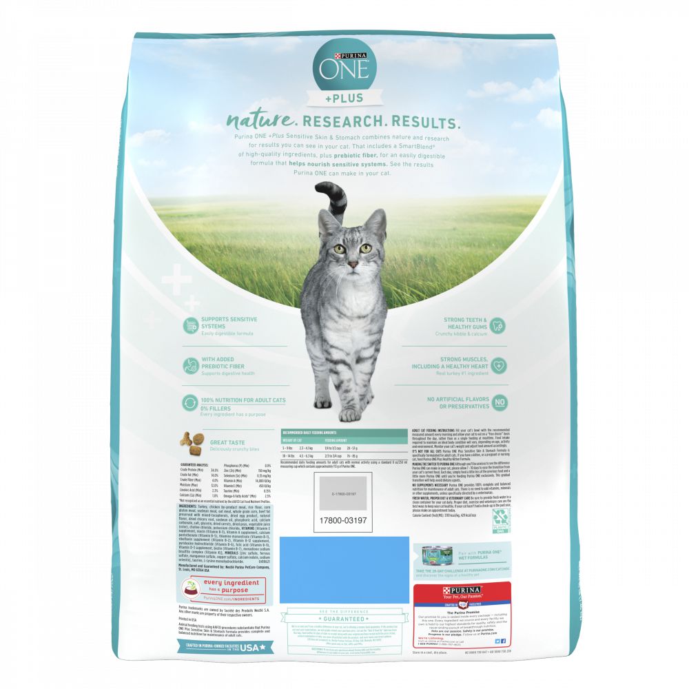 Purina ONE Sensitive Systems Dry Cat Food