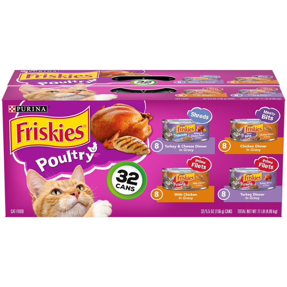 Friskies Poultry Variety Canned Cat Food