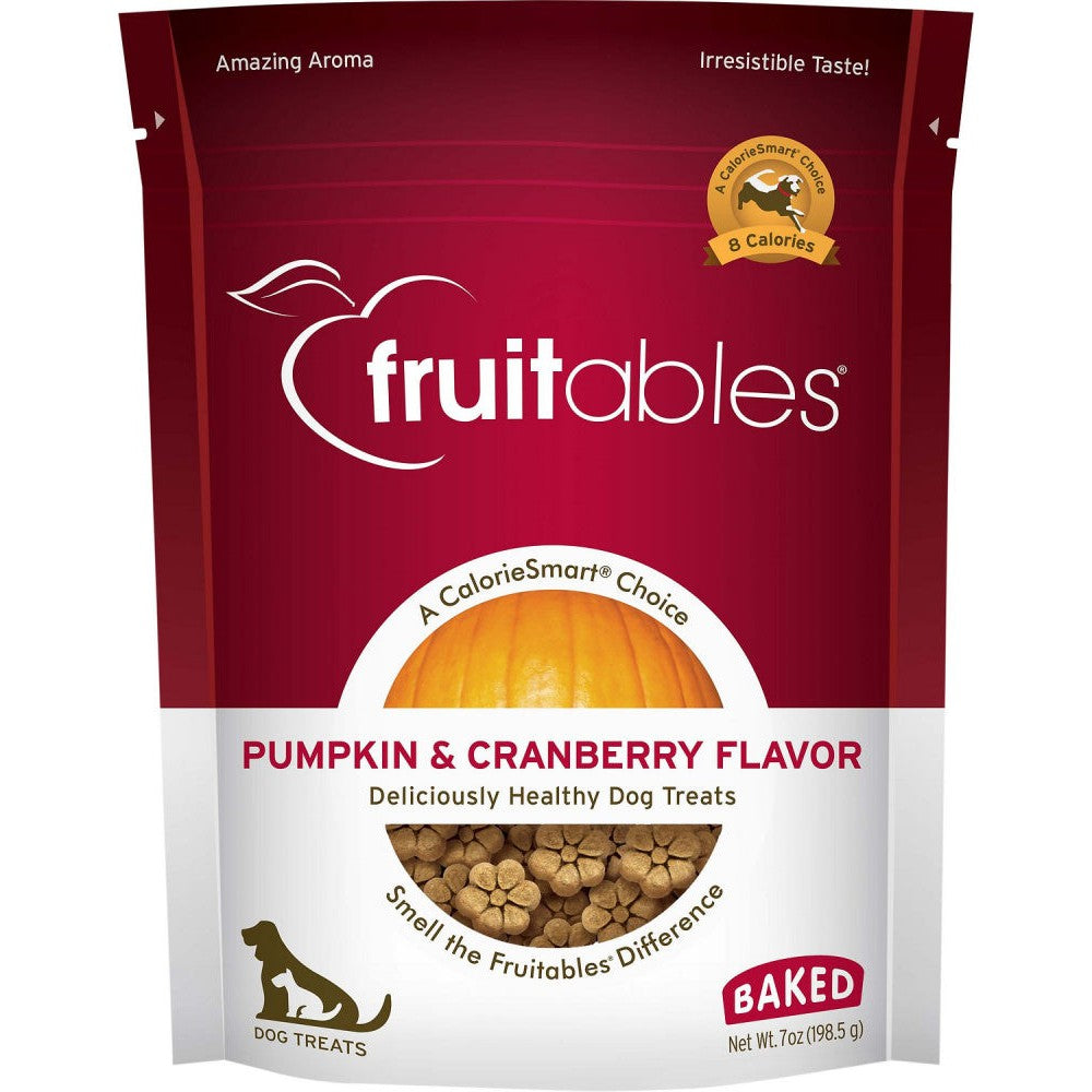 Fruitables Crunchy Pumpkin & Cranberry Dog Treats