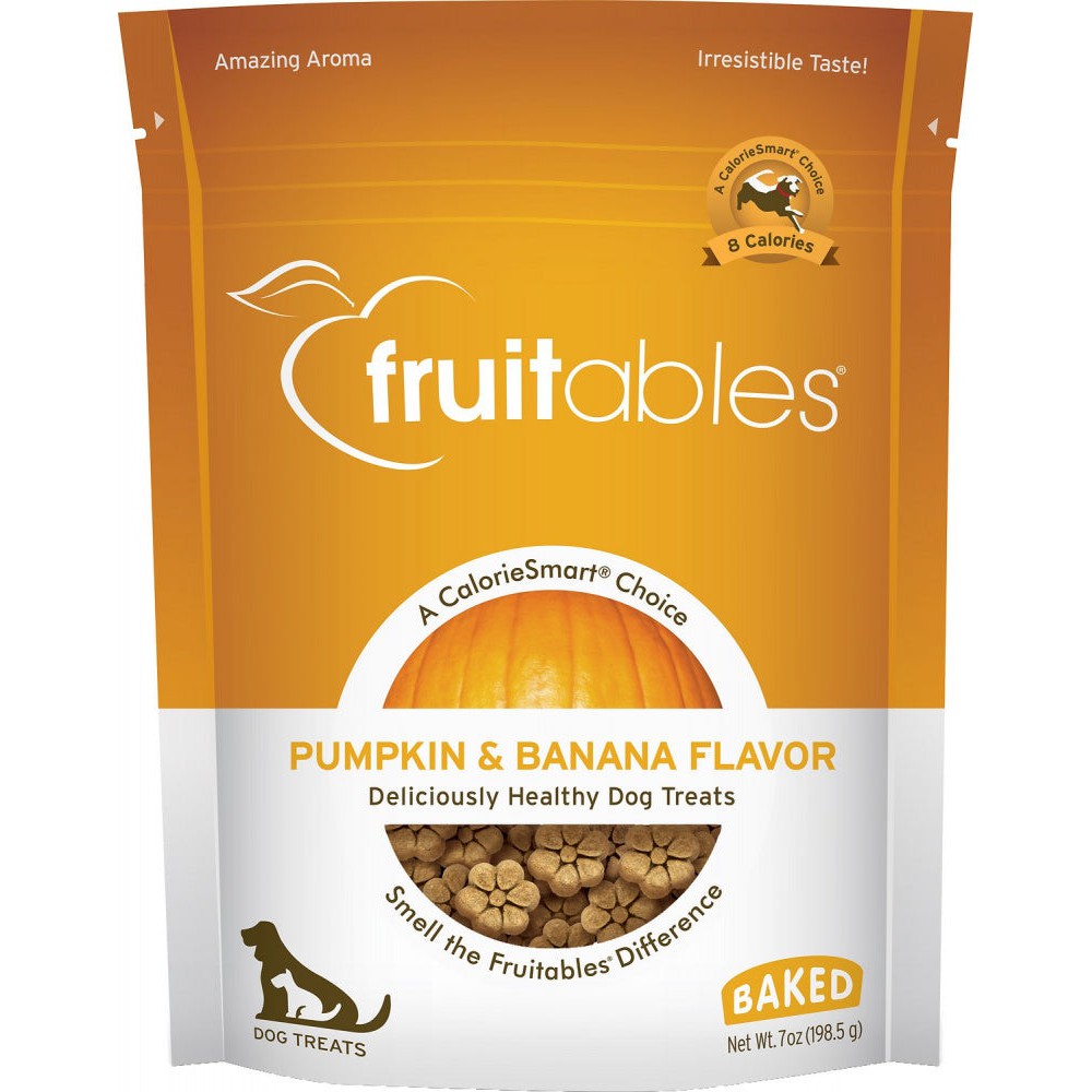 Fruitables Crunchy Pumpkin & Banana Dog Treats