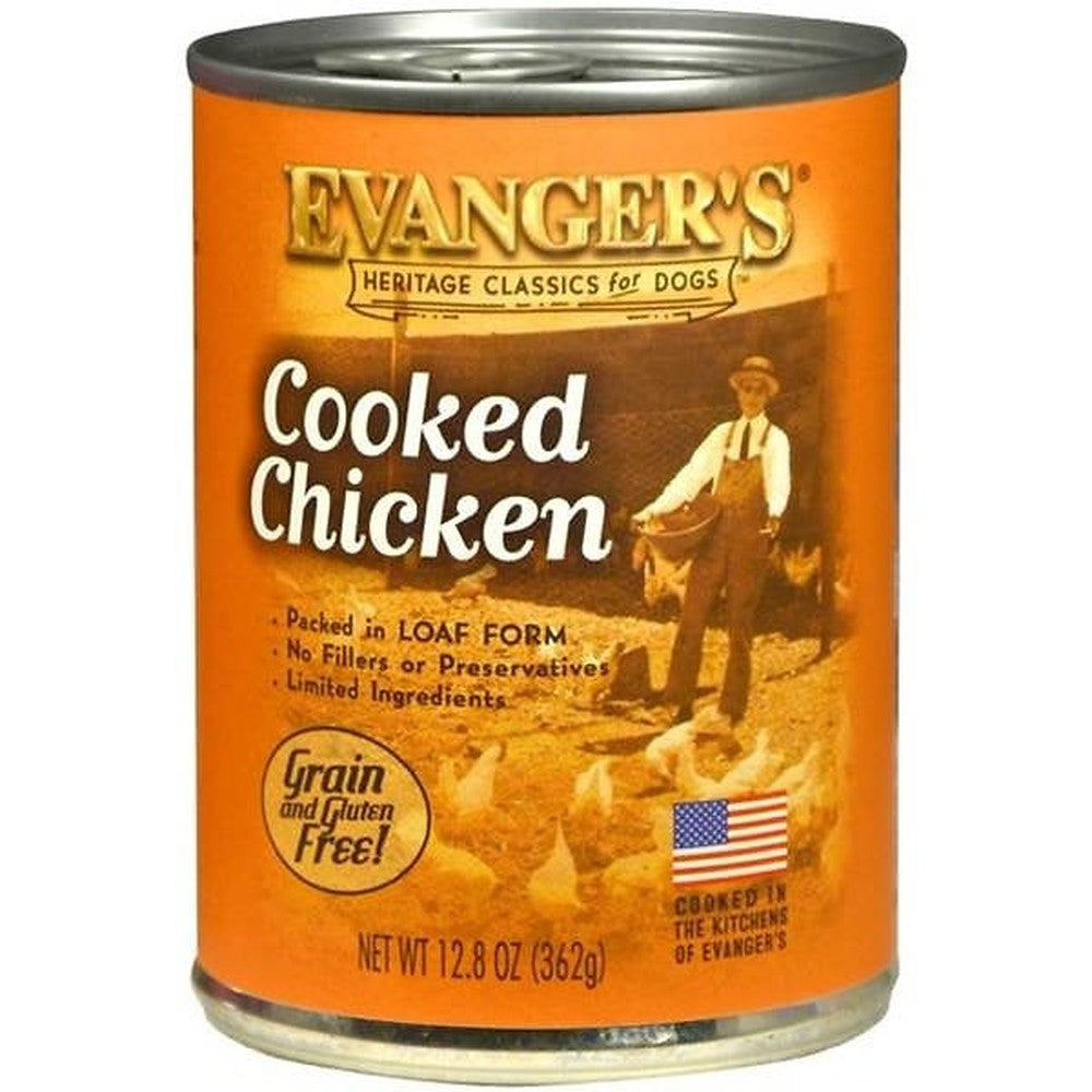 Evangers All Meat Cooked Chicken Canned Dog Food