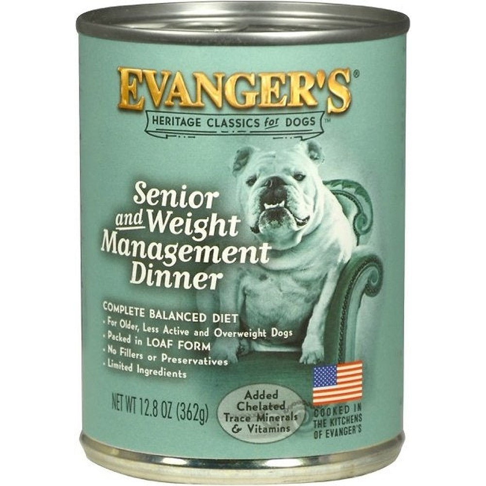 Evangers Classic Senior and Weight Management Canned Dog Food