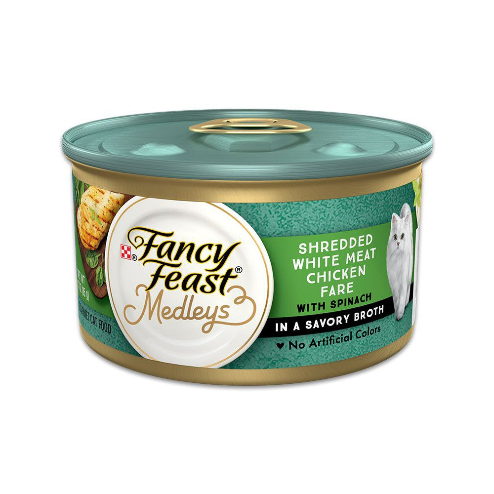 Fancy Feast Elegant Medleys Shredded Chicken Canned Cat Food