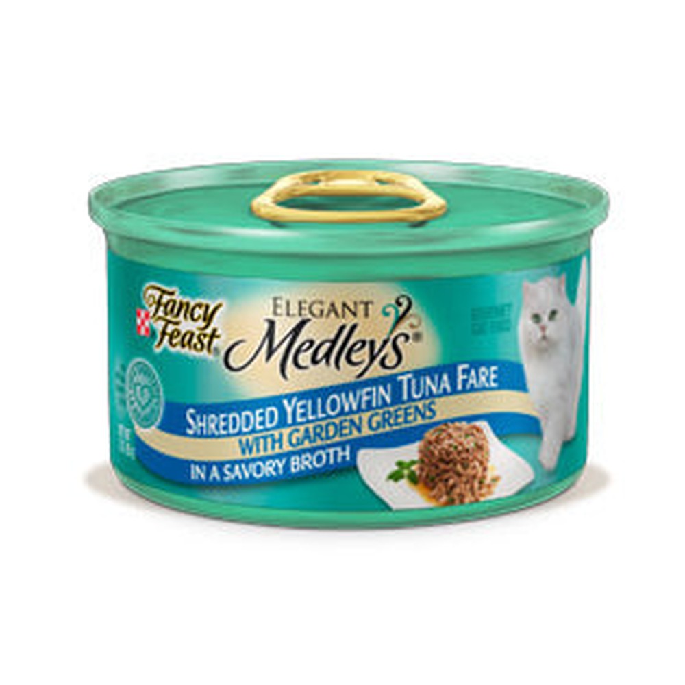 Fancy Feast Elegant Medleys Shredded Tuna Canned Cat Food