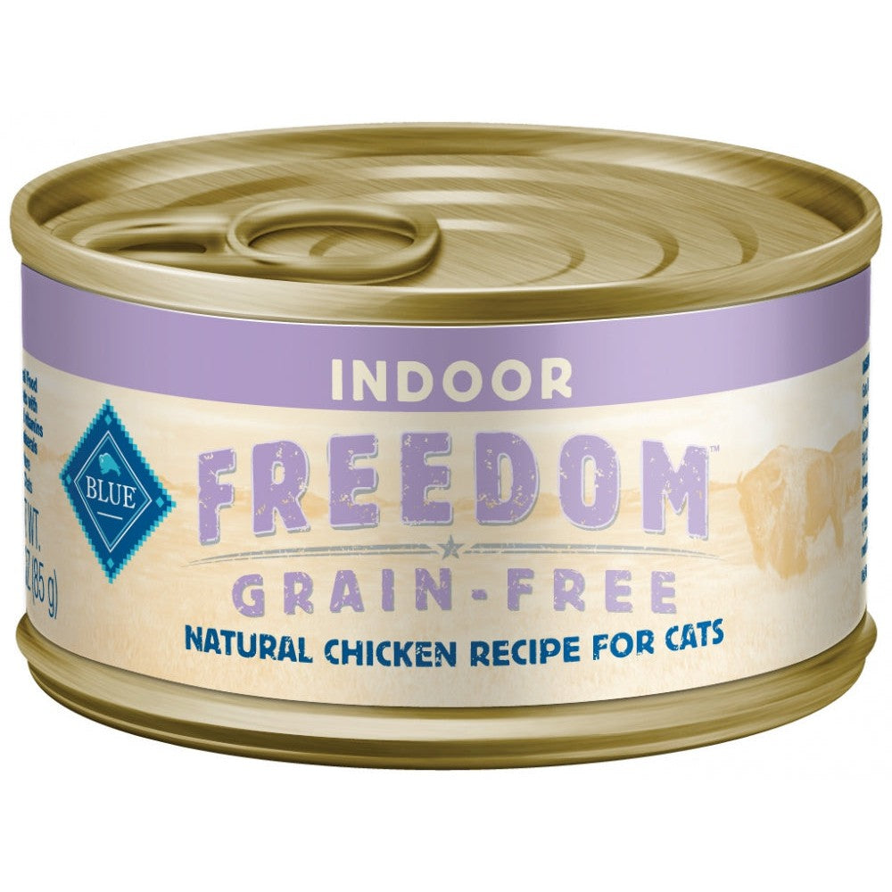Blue Buffalo Freedom Grain-Free Adult Indoor Chicken Recipe Canned Cat Food
