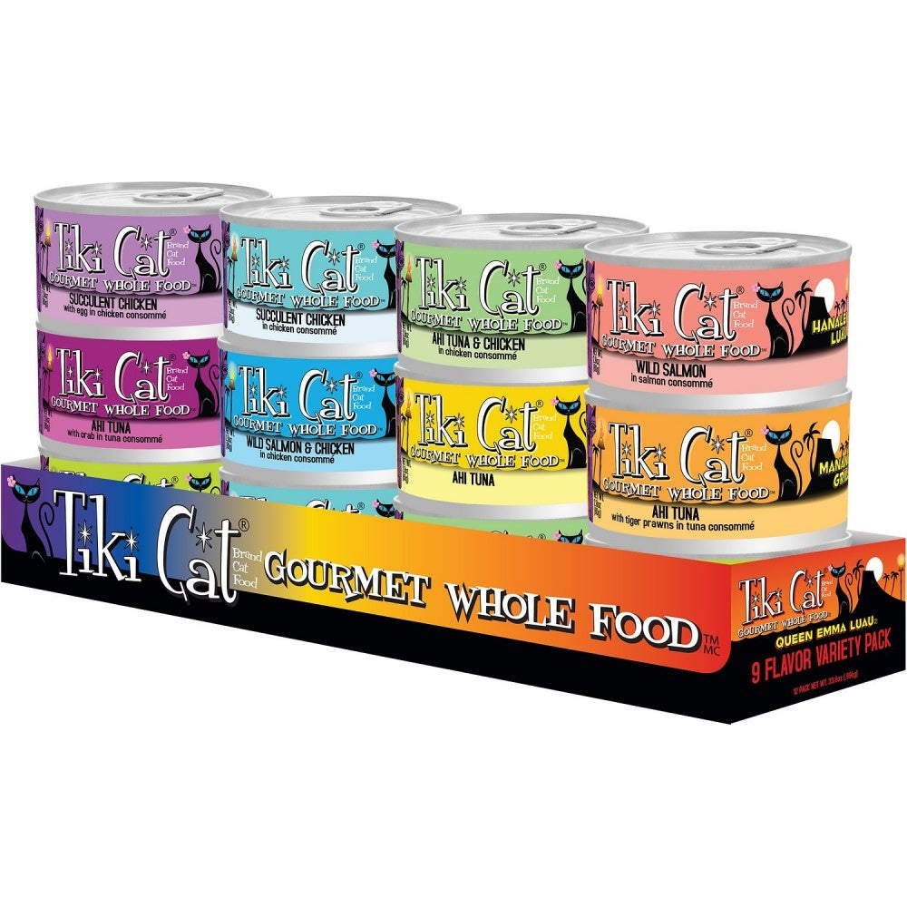 Tiki Cat Queen Emma Luau Variety Pack Canned Cat Food