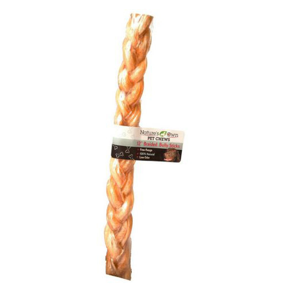Nature's Own USA Low Odor Braided Bully Sticks