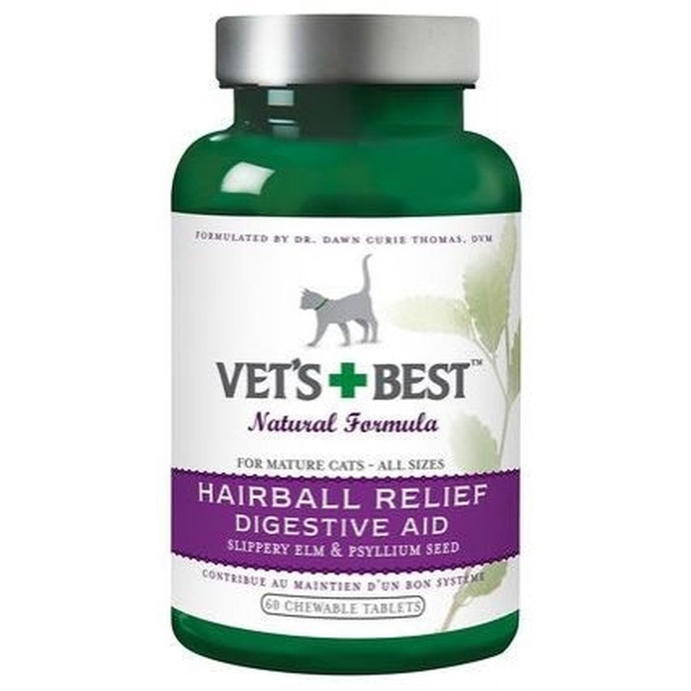Vet's Best Hairball Relief Digestive Aid Cat Supplement