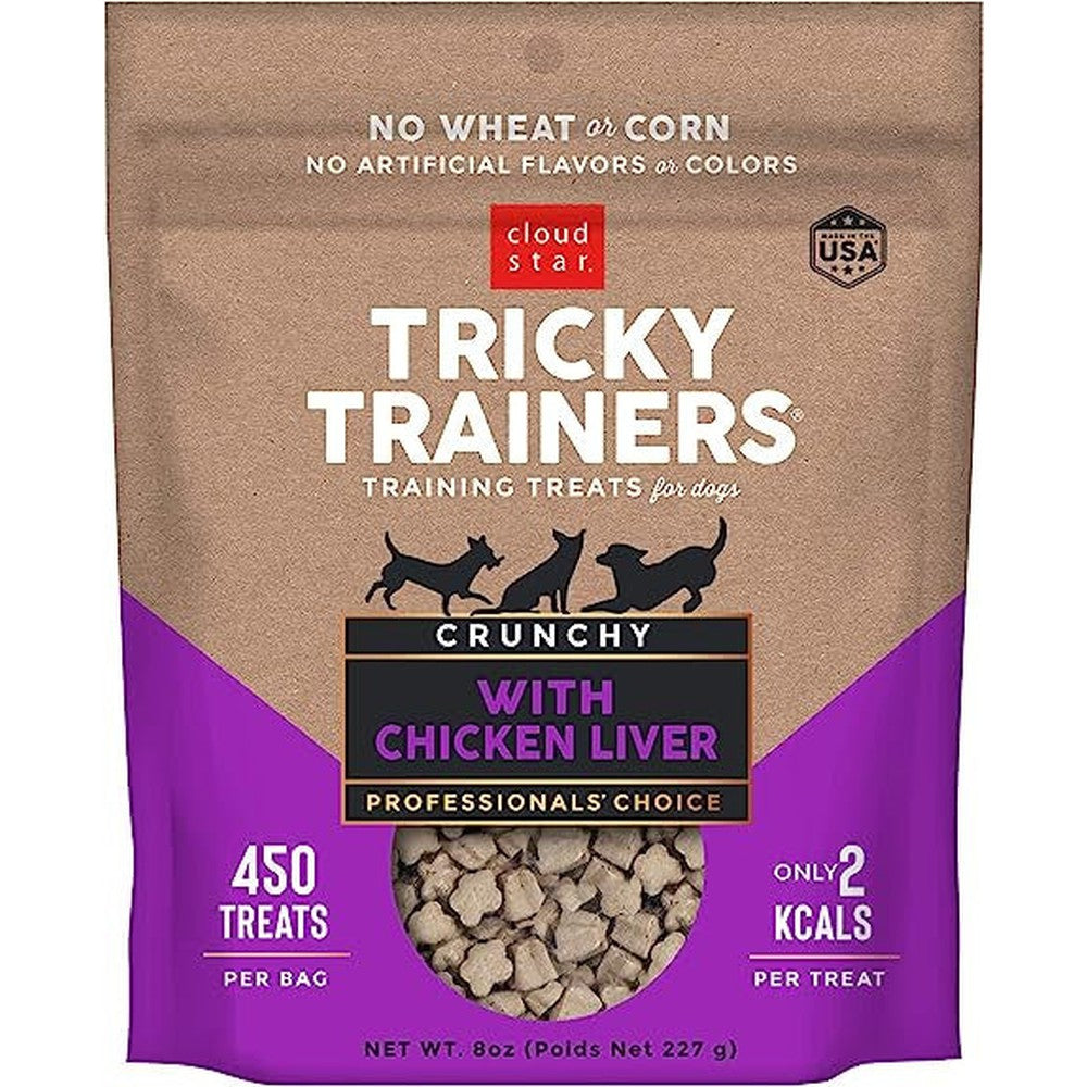 Cloud Star Tricky Trainers Crunchy Liver Dog Treats