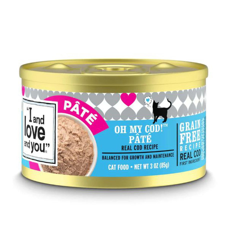 I and Love and You Oh My Cod Pate Grain Free Recipe Canned Cat Food