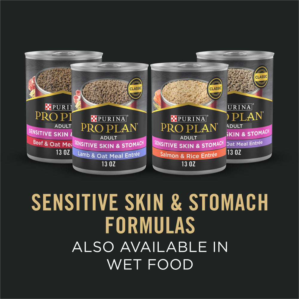Purina Pro Plan Sensitive Skin & Stomach Formula Lamb & Oat Meal Formula Dry Dog Food