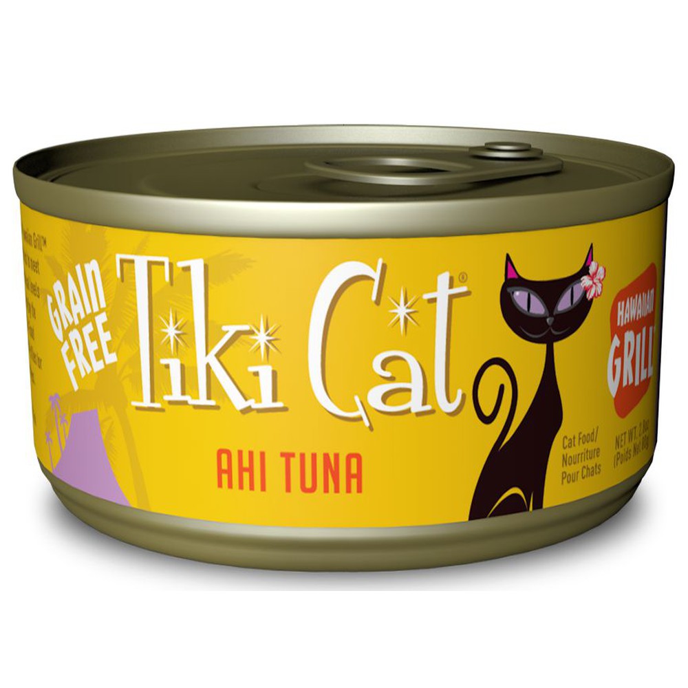 Tiki Cat Hawaiian Grill Grain Free Ahi Tuna Canned Cat Food