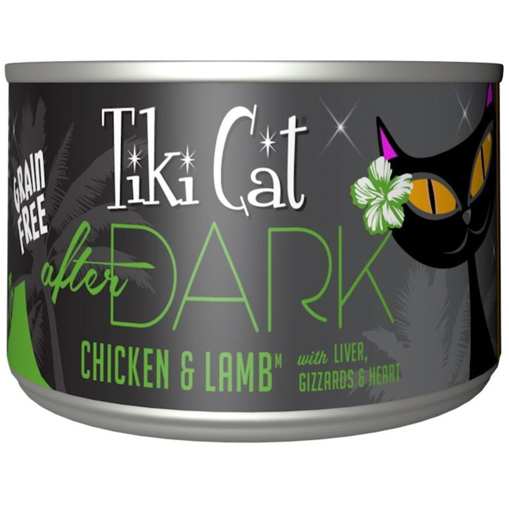 Tiki Cat After Dark Grain Free Chicken and Lamb Canned Cat Food