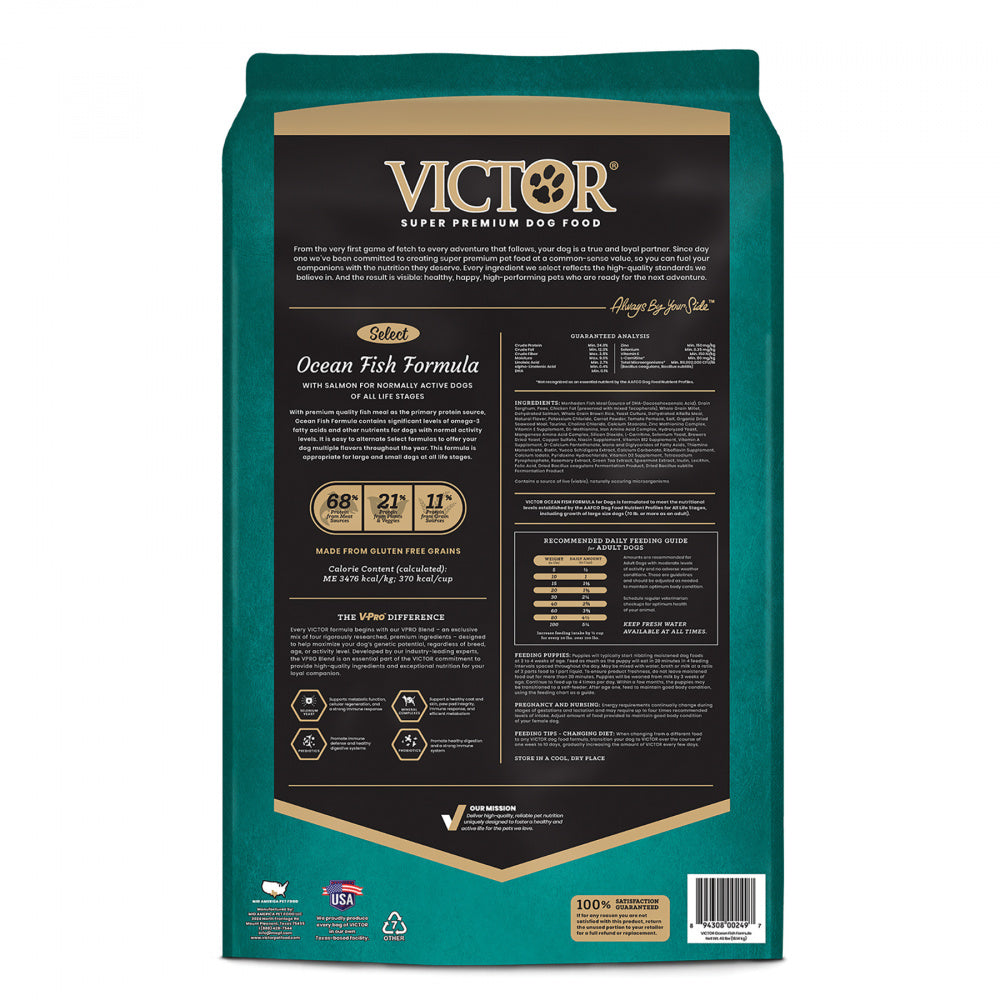 Victor Select Ocean Fish Formula Dry Dog Food