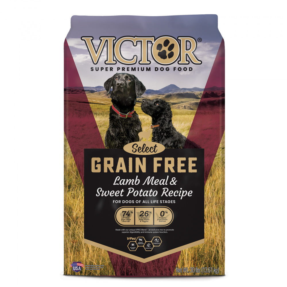 Victor Select Grain Free Lamb Meal & Sweet Potato Canine Recipe Dry Dog Food
