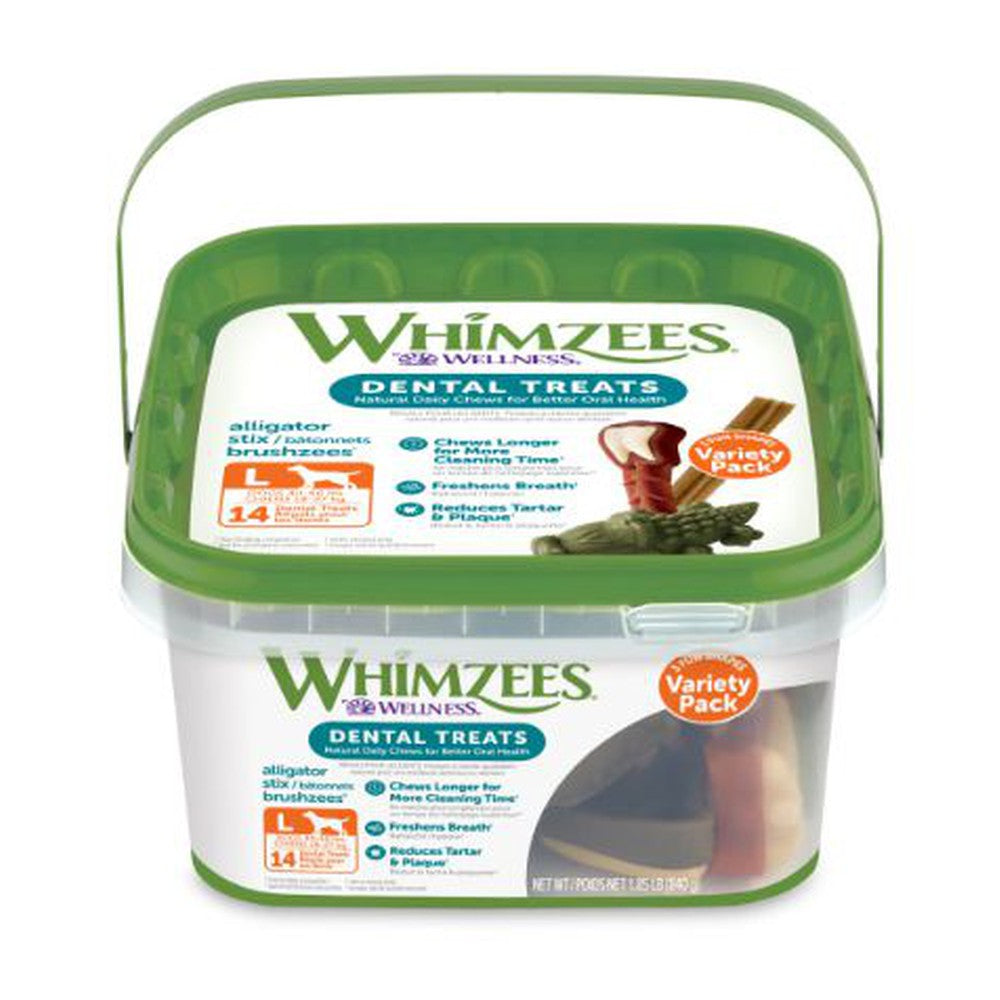 Whimzees Dental Chew Variety Pack Dog Treats