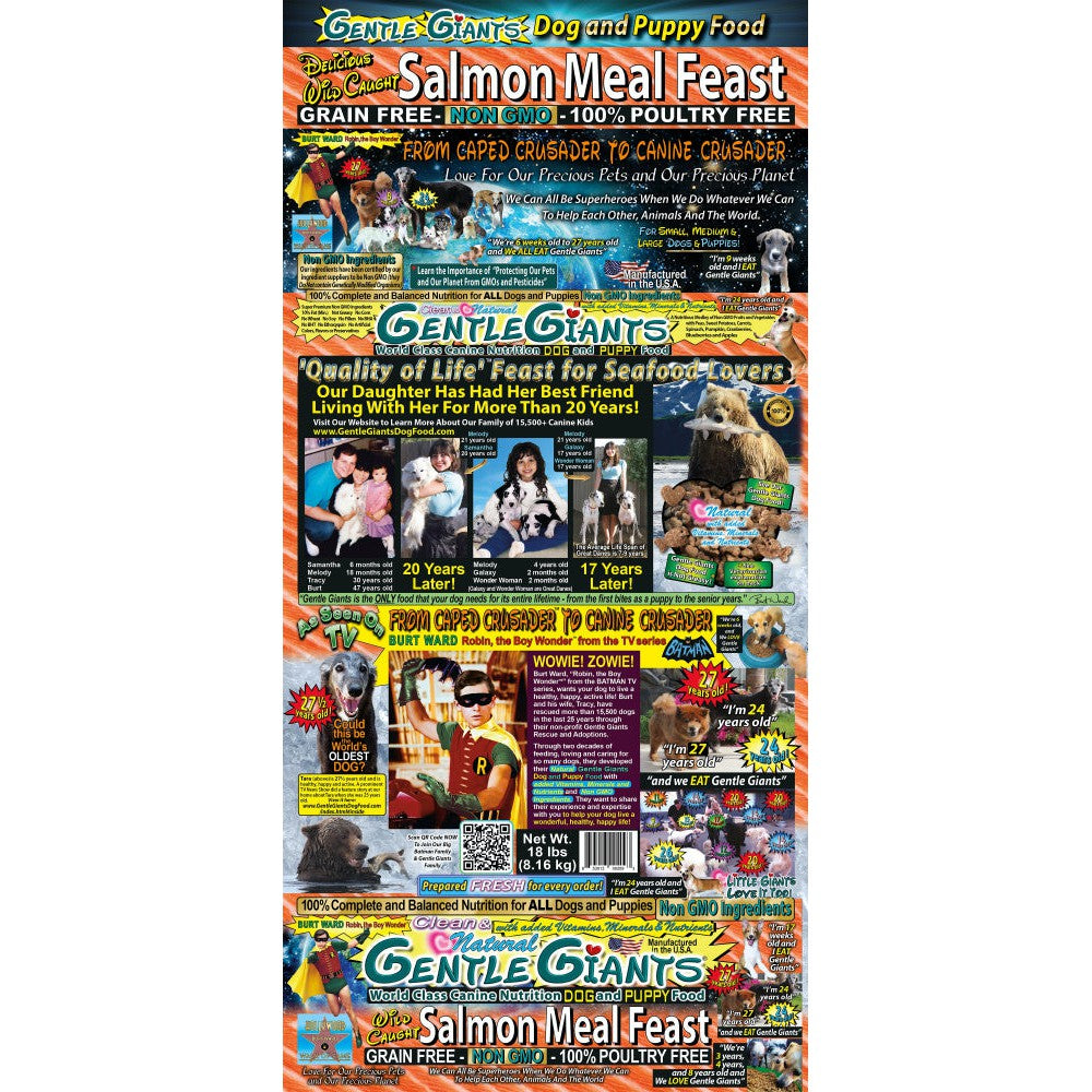 Gentle Giants Non-GMO Grain Free Salmon Dog & Puppy Food