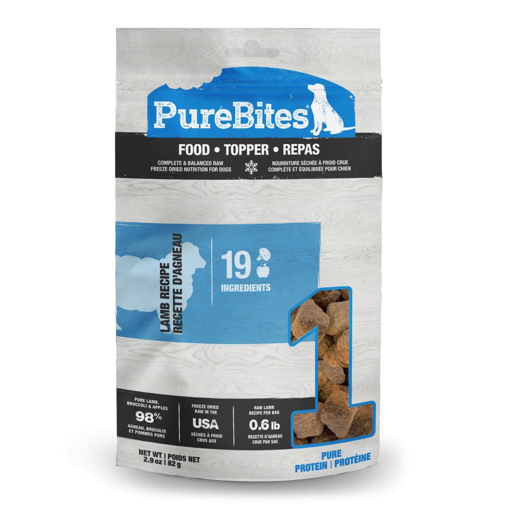 PureBites Dog Food Topper Lamb Recipe