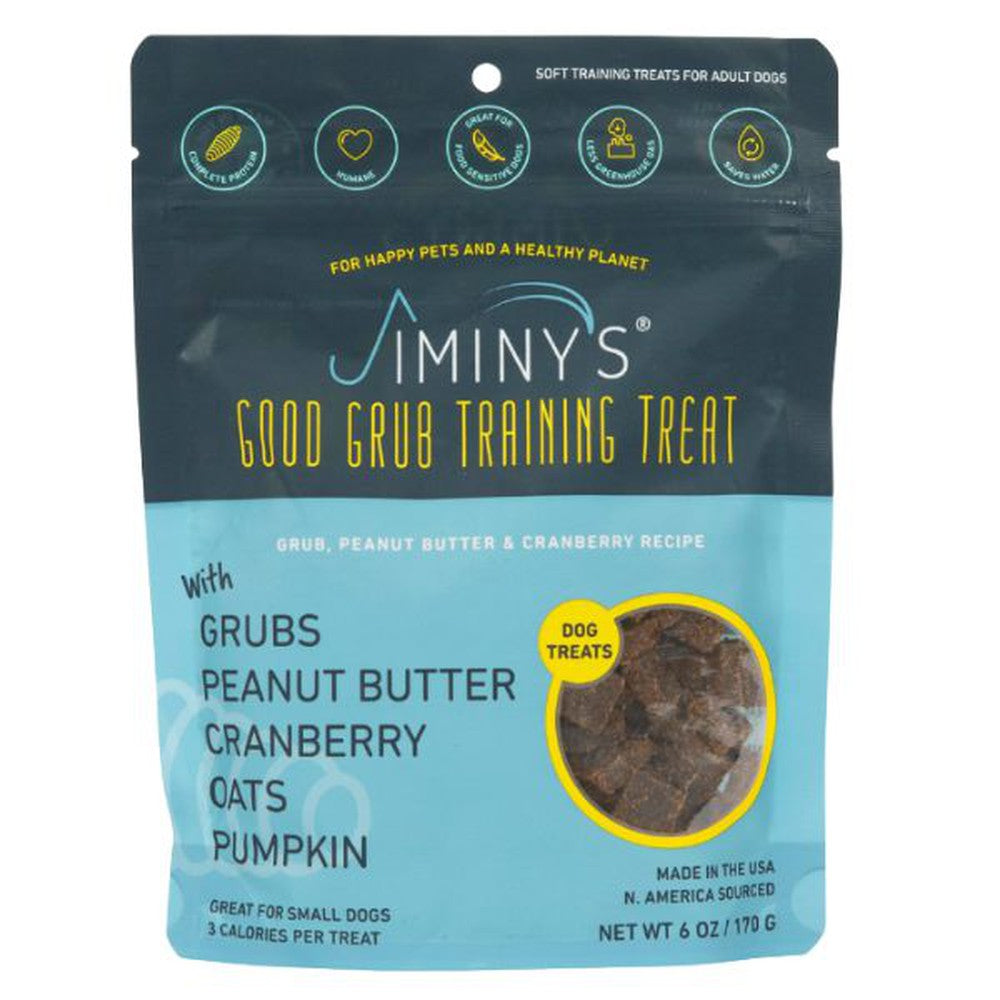 Jiminy's Peanut Butter, Cranberry, Grub Soft & Chewy Treats
