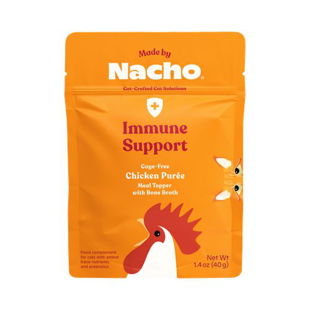 Made By Nacho Immunity Support Cage-Free Chicken Puree Meal Topper With Bone Broth