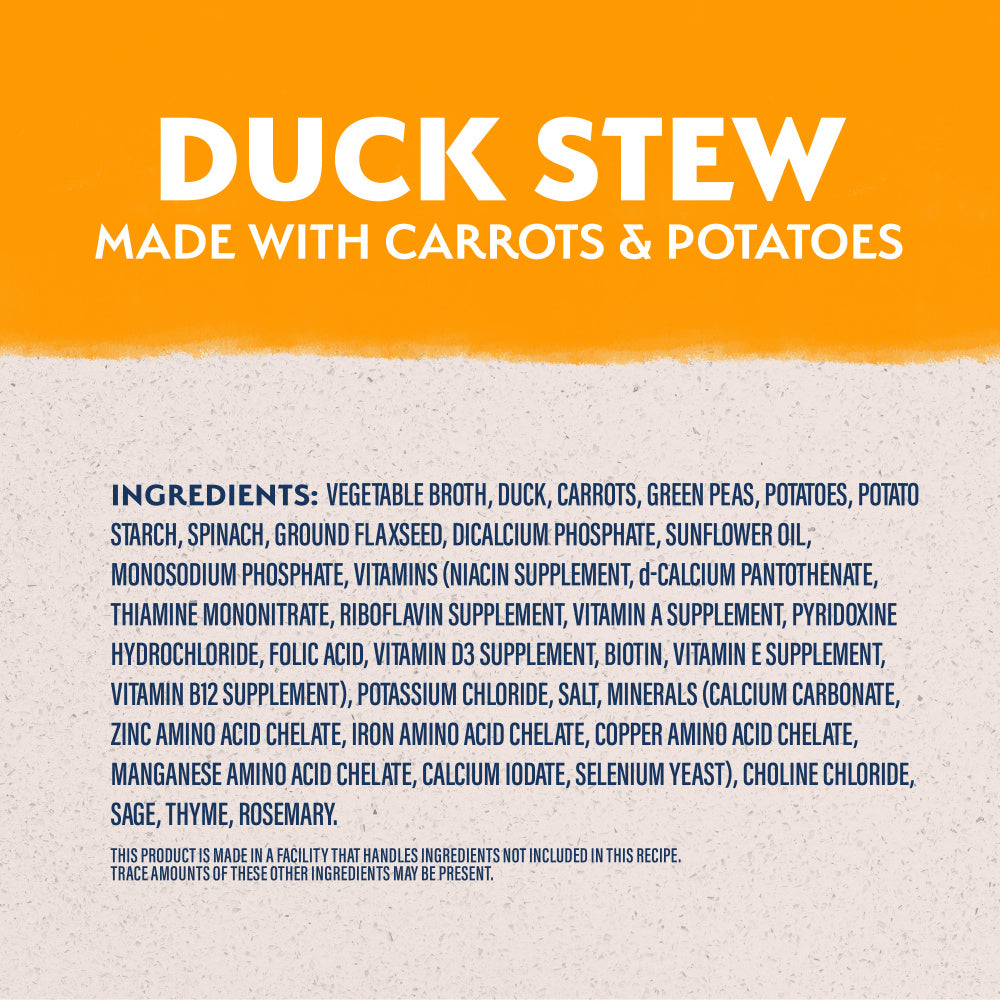 Natural Balance Limited Ingredient Reserve Duck Stew Wet Dod Food