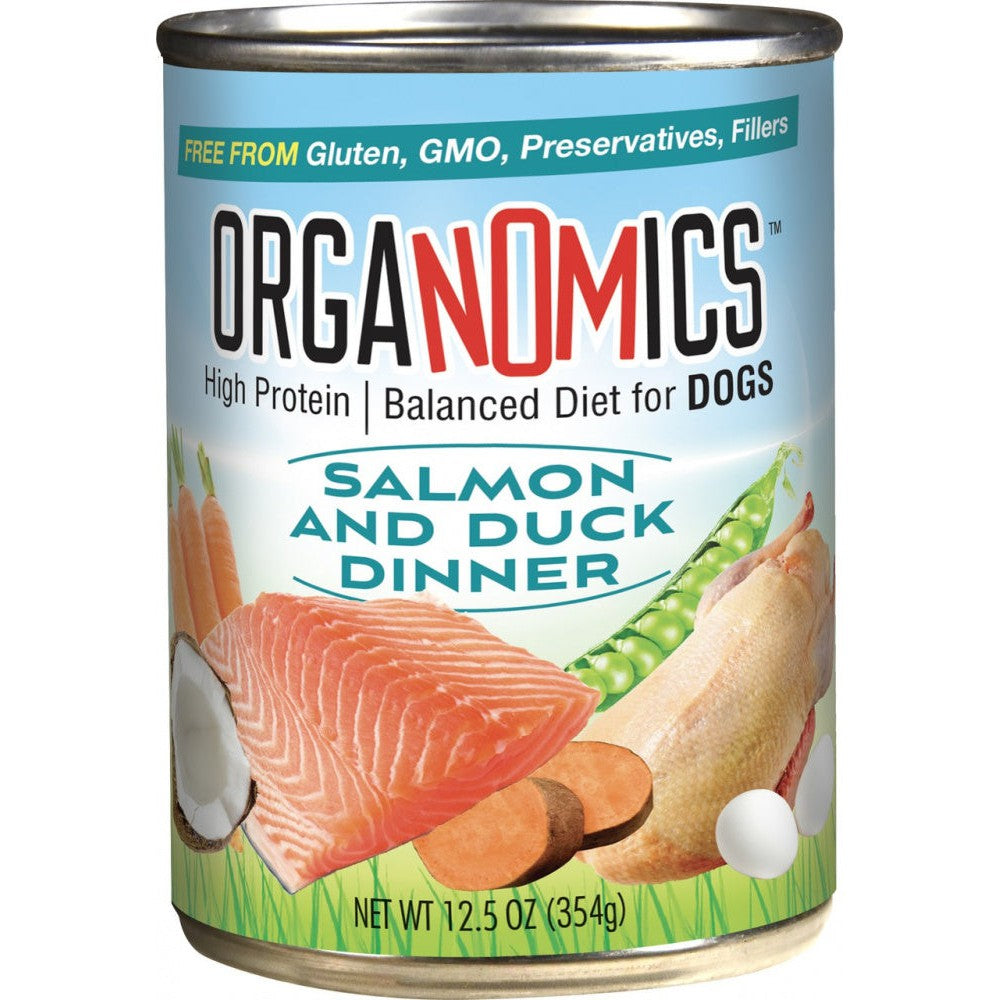Evangers Organomics Salmon & Duck Dinner for Dogs