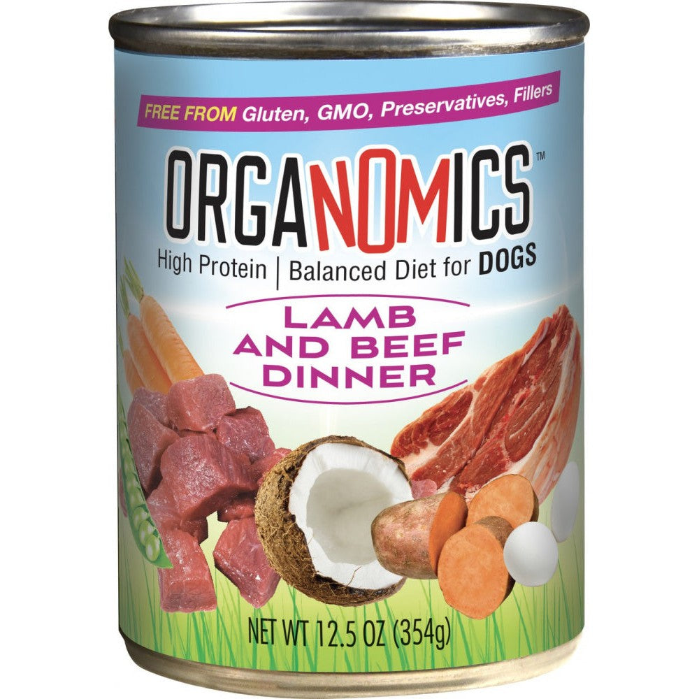 Evangers Organomics Lamb & Beef Dinner for Dogs