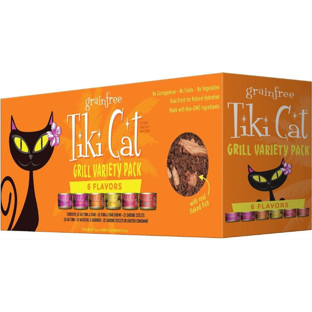 Tiki Cat Grill Variety Pack Canned Wet Cat Food