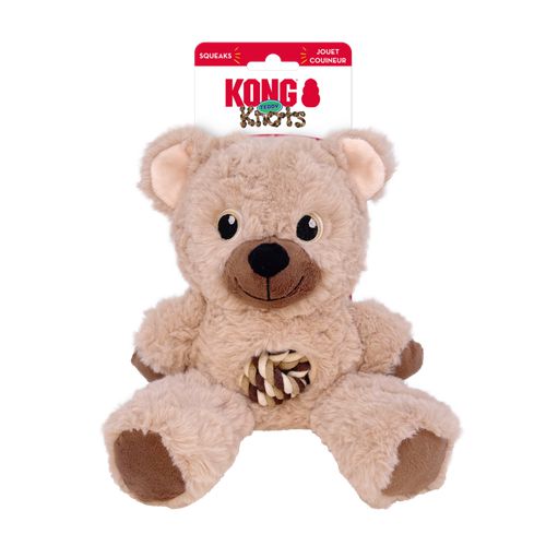 Kong Knots Teddy Assorted Dog Toy