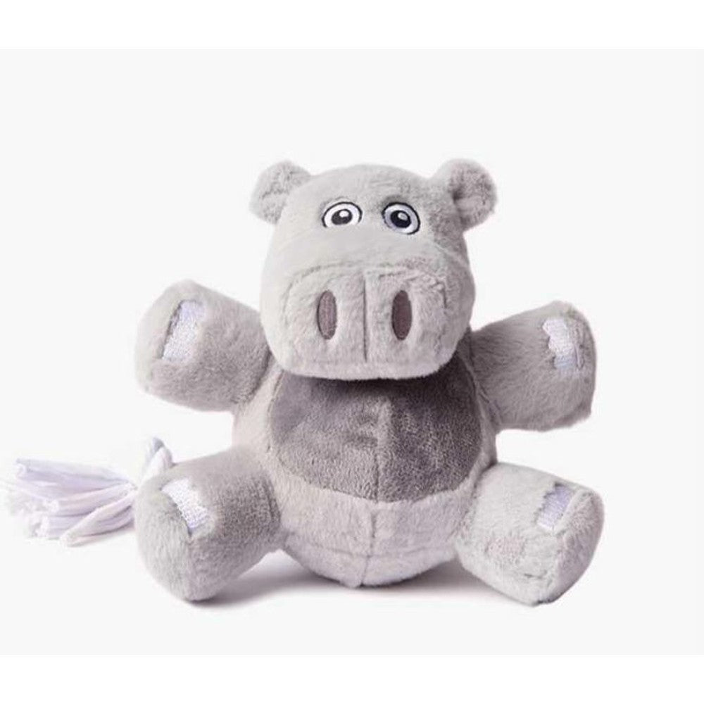 BARK Hangry Hangry Hippo Plush Dog Toy
