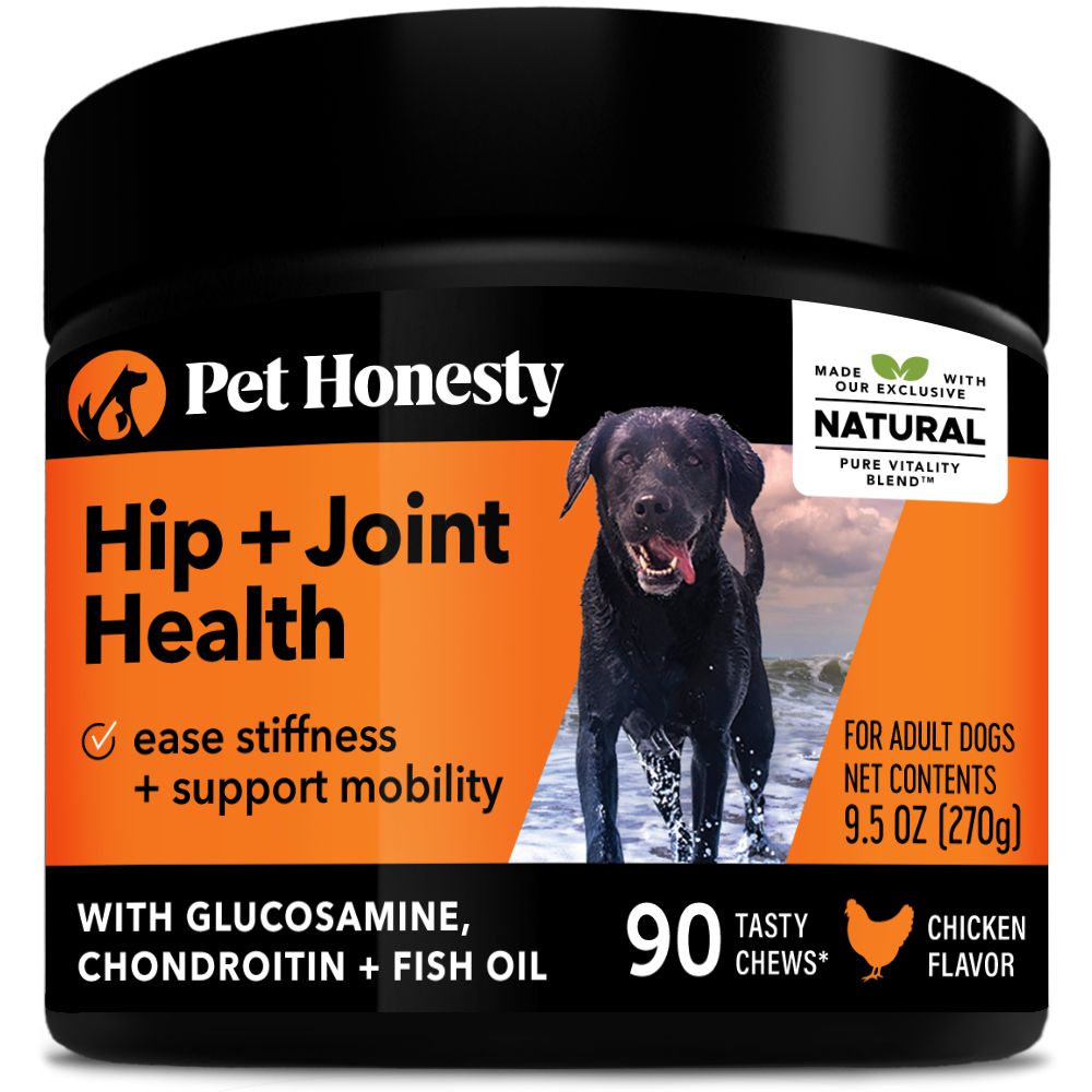 Pet Honesty Dog Hip & Joint Health Glucosamine Soft Chews, Chicken