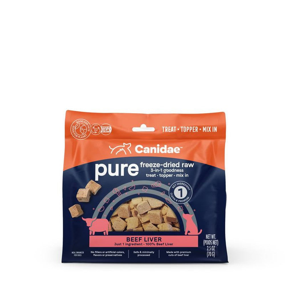 Canidae PureFreeze-Dried Raw Beef Liver Dog