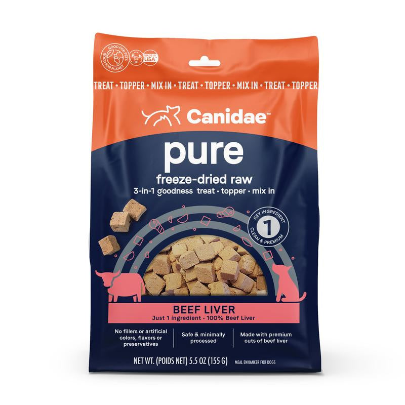 Canidae PureFreeze-Dried Raw Beef Liver Dog