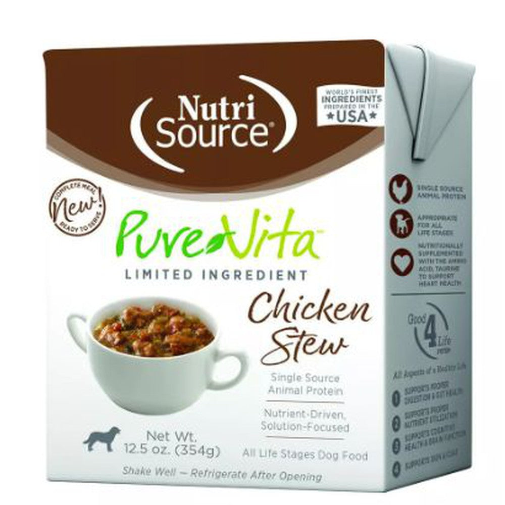 PureVita Chicken Stew Dog Food