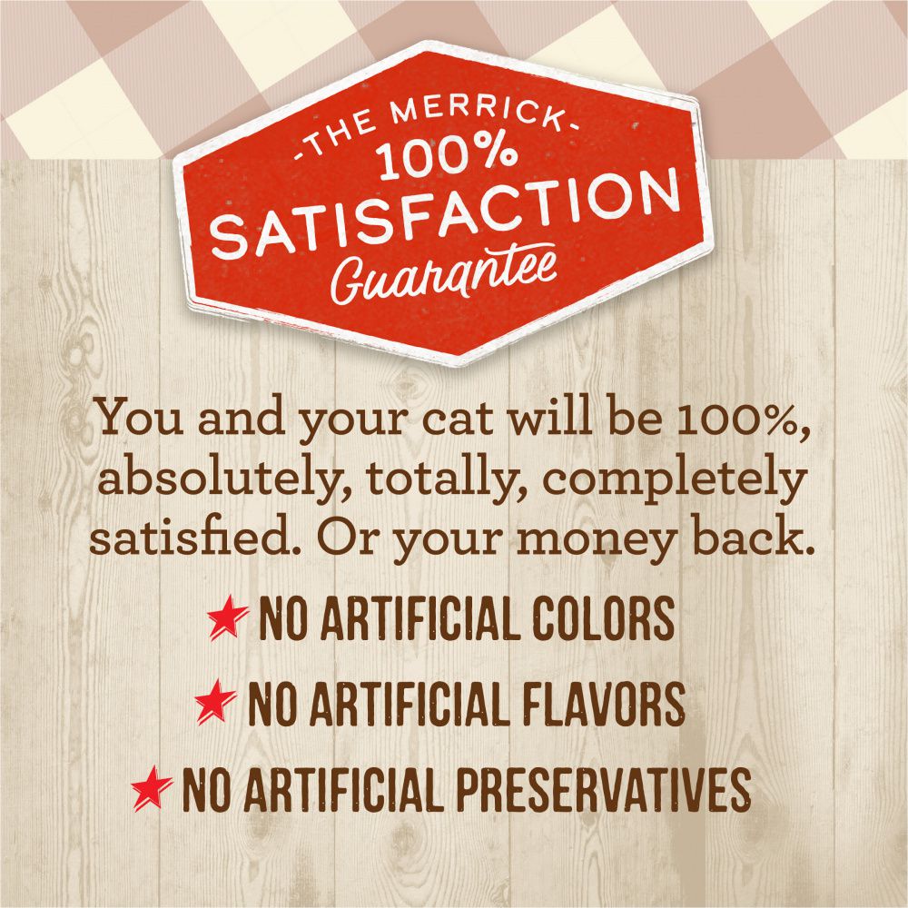 Merrick Purrfect Bistro Grain Free Premium Soft Canned Pate Adult Wet Cat Food, High Protein Tuna Recipe