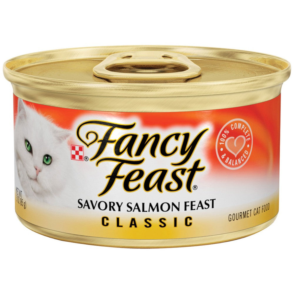 Fancy Feast Savory Salmon Canned Cat Food