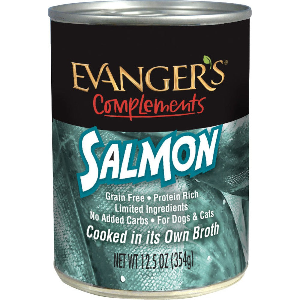 Evangers Grain Free Wild Salmon Canned Cat and Dog Food