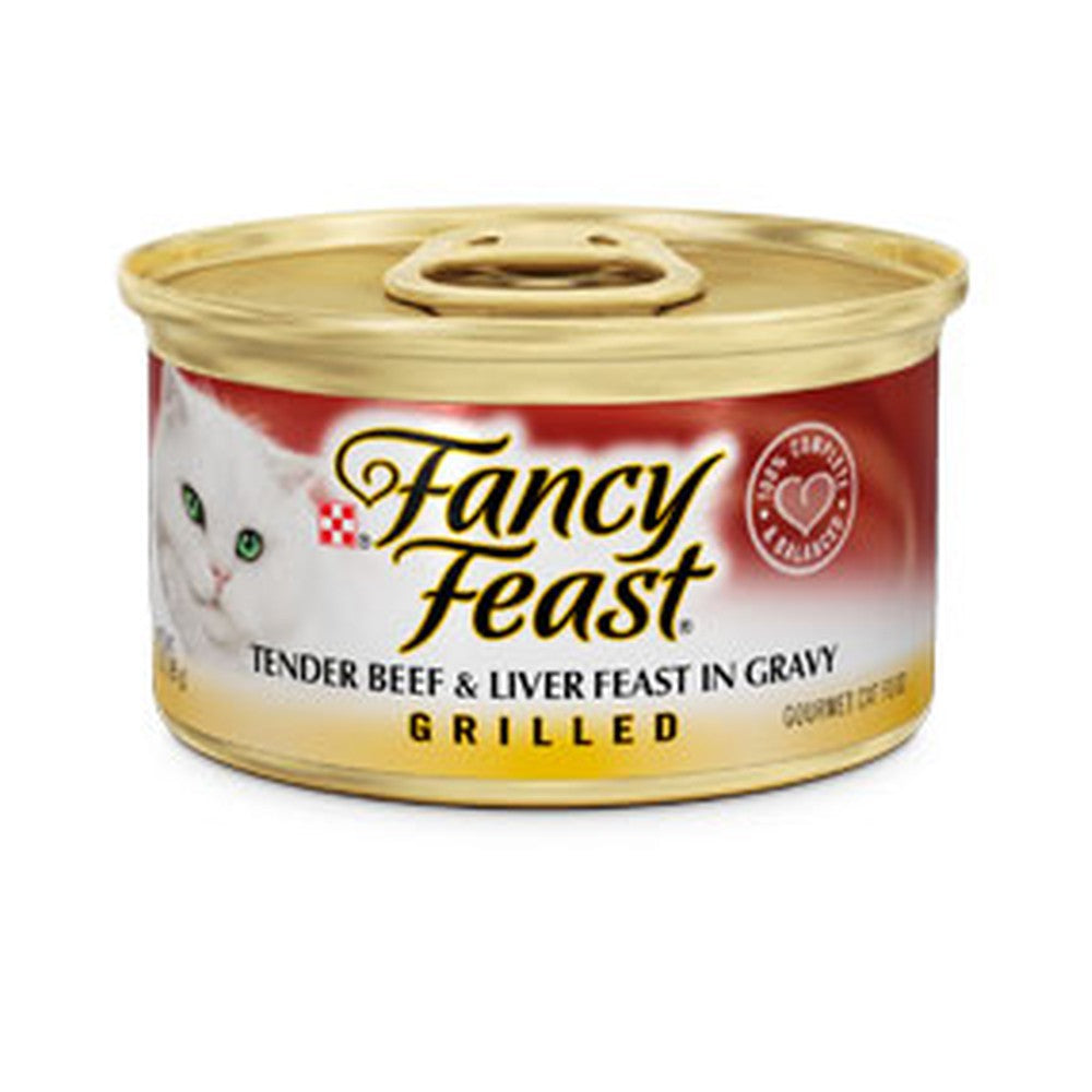 Fancy Feast Grilled Beef and Liver Canned Cat Food