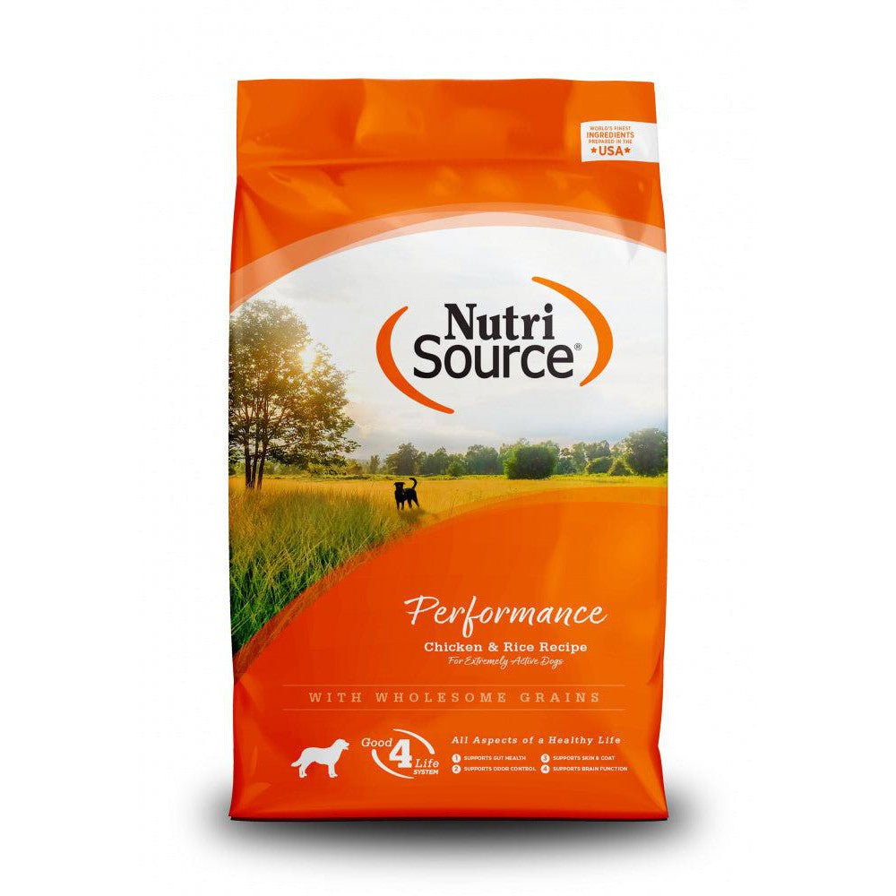 NutriSource Performance Chicken & Rice Dry Dog Food
